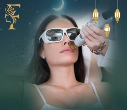 6 جلسات ليزر بدون الشعر الوبري (3اساسي+3رتوش)