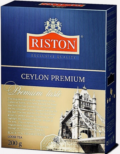 Чай Riston англ.ор Премиум 500г (4792156001111)