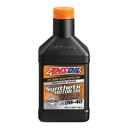 كرتون 12 علبه زيت محرك امزاويل AMSOIL 0W40 SS 946M...