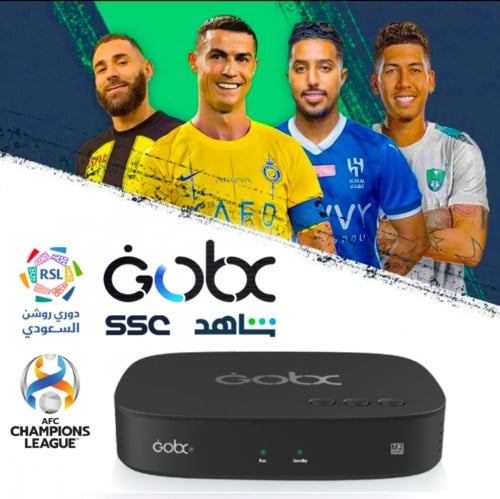 رسيفر Gobox مع اشتراك 3 اشهر