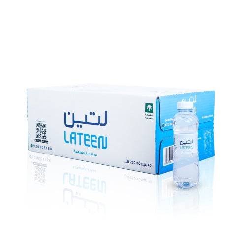 مياه لتين - كرتون 40 * 250 مل