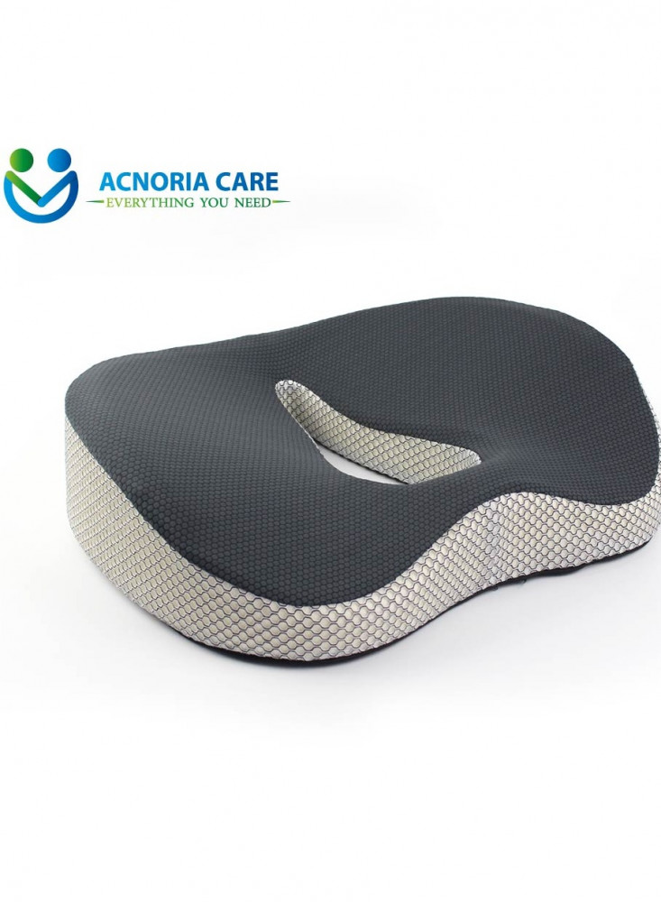 Acnoria Care Soft Comfortable Coccyx Seat Cushion Memory Foam Orthopedic  Pain Relief Used in Car, Office and Wheelchair - acnoria care