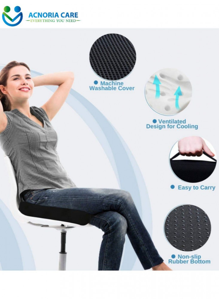 Seat Cushion, Orthopedic Seat Cushion Ergonomic Seat Cushion For The Best  Sitting Comfort