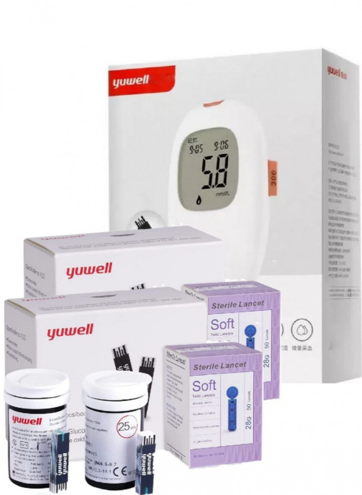 Contour Next One Wireless Test Kit with 2 Boxes of Glucose Test Strips -  acnoria care