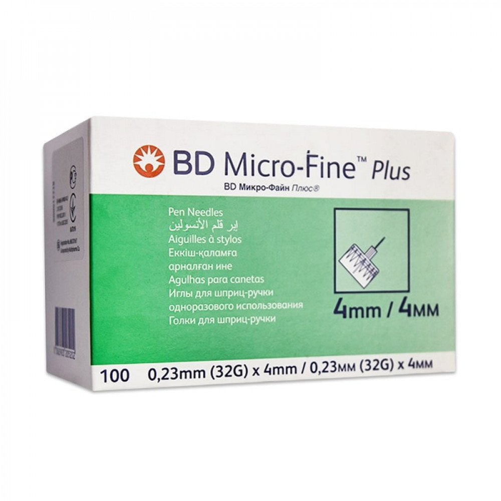 BD Ultra-Fine Micro Pen Needles - 32G 6mm 100/BX