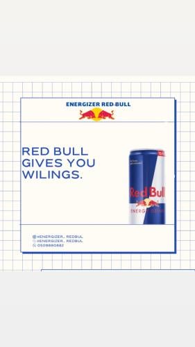 ريدبول مشروب طاقه 355ملي Redbull12oz
