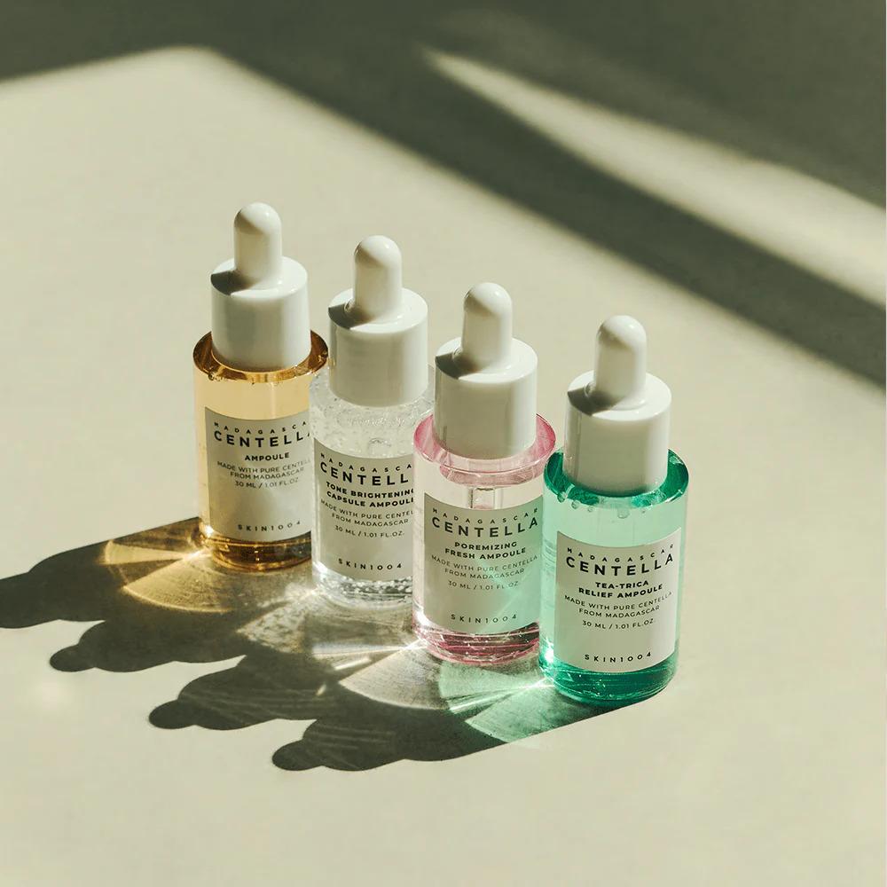 Madagascar Centella Ampoule Kit مجموعة أمبولات العناية بالبشرة سنتيلا