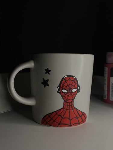 White spiderman