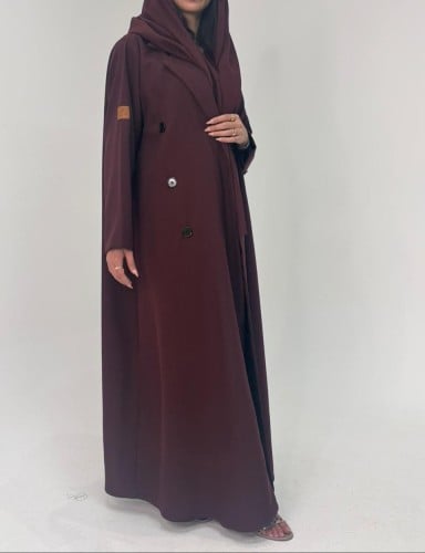 عباية كريب عنابي