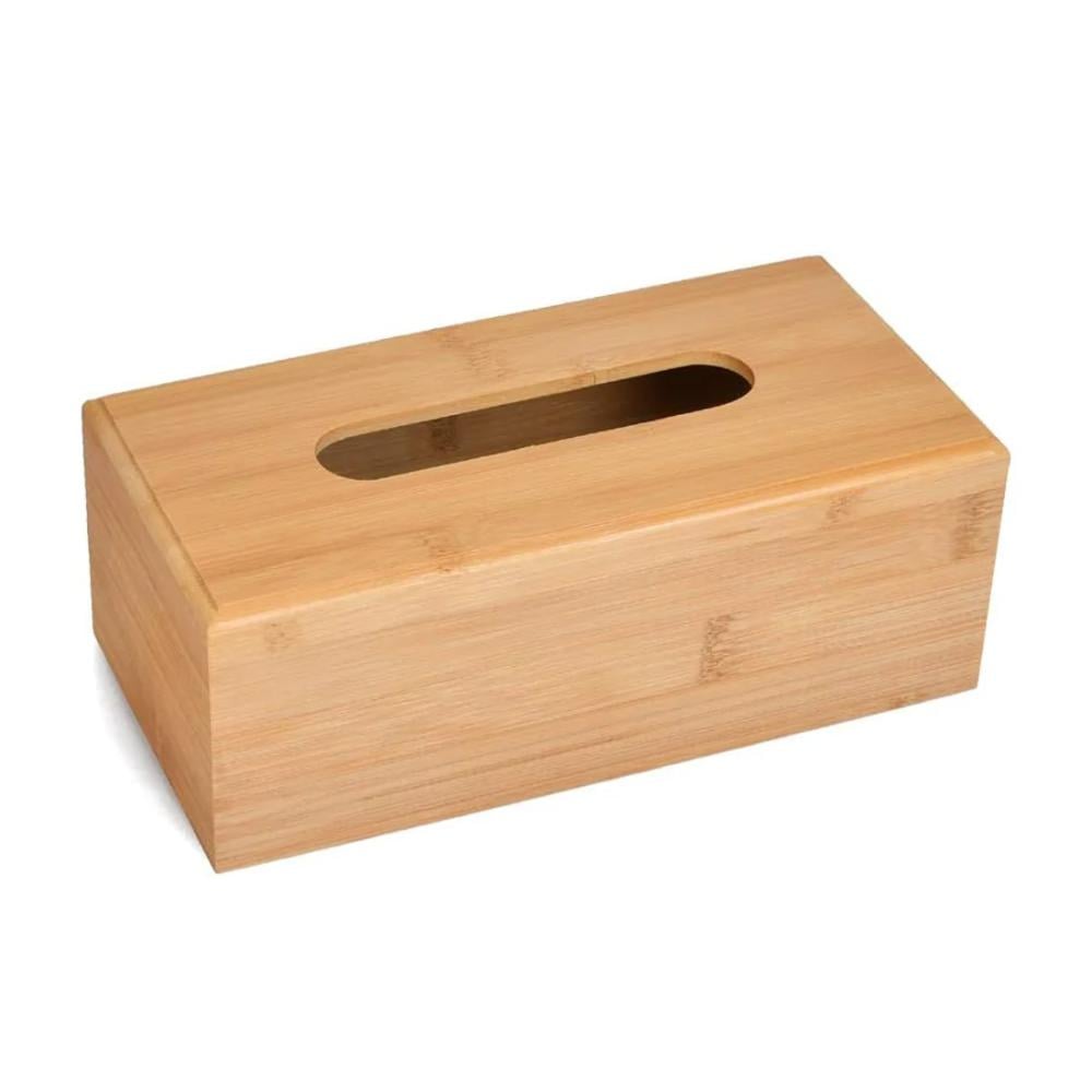 علب مناديل خشب مستطيل 23*11.5*9 سم