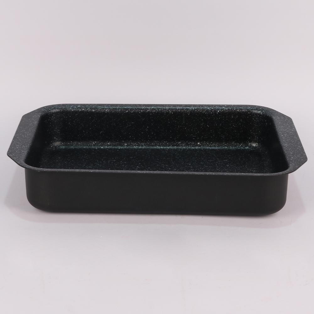 صواني فرن استيل طبقة جرانيت مستطيل مقاس 30 سم