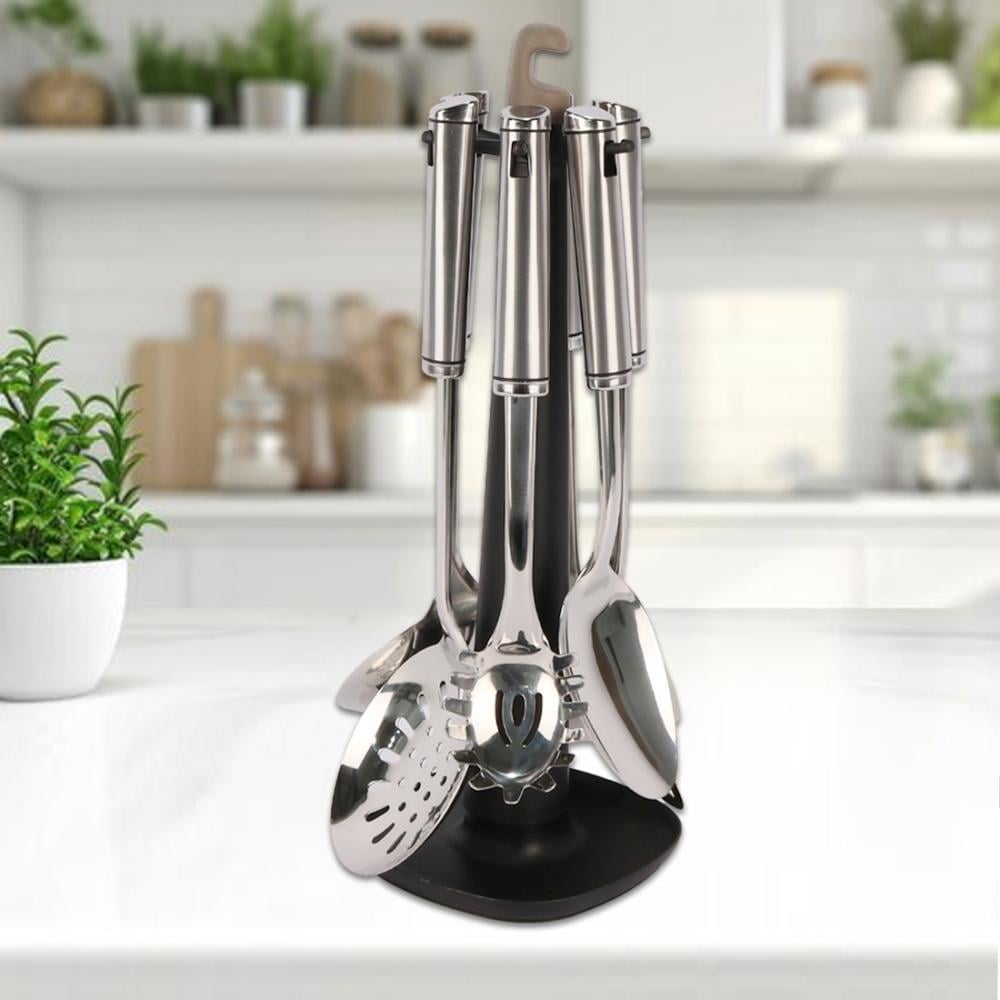 Kitchen Tools Steel Kitchen Items Online 7-Piece Cooking Utensil