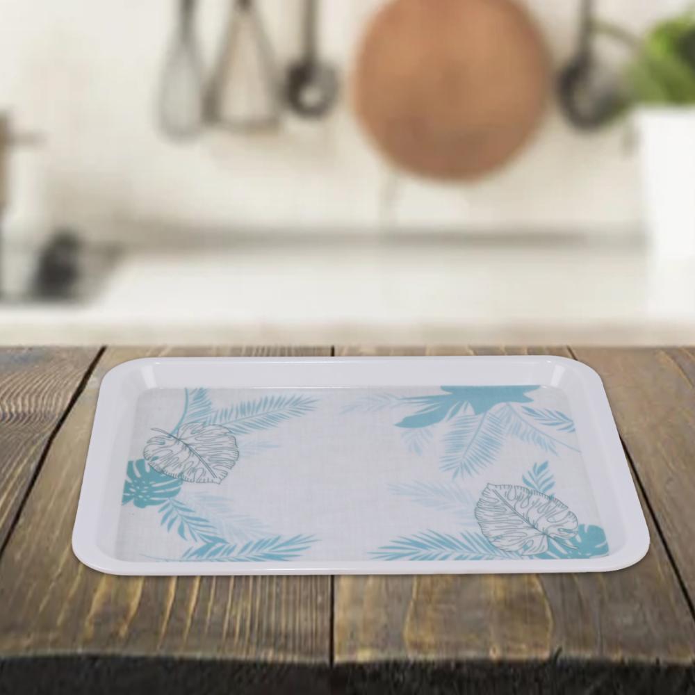 تباسي ميلامين مستطيل مشجر 30*21.5CM