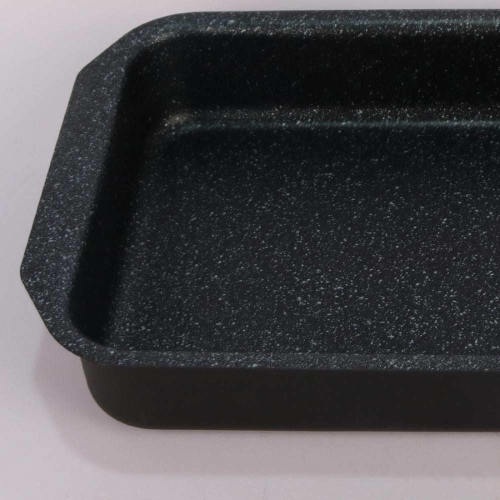 صواني فرن استيل طبقة جرانيت مستطيل مقاس 30 سم