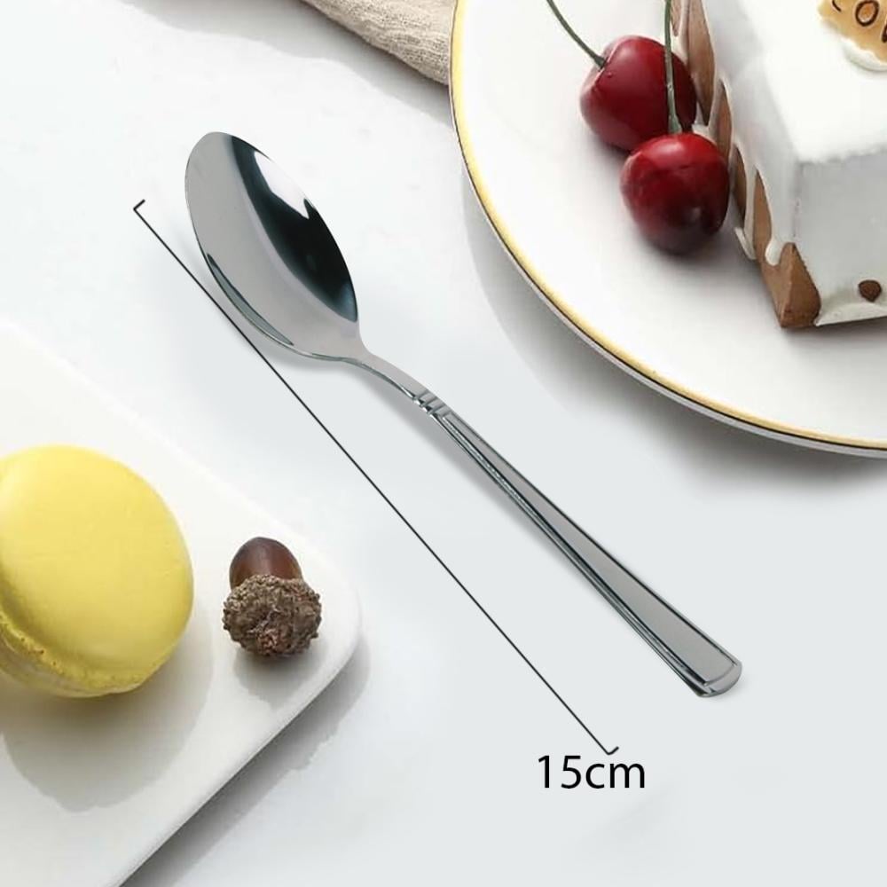 ملاعق حلا استيل فضي 6ح