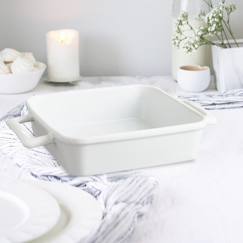 Porcelain top baking dish