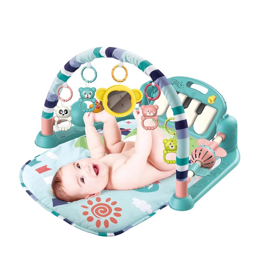 Piano Baby Play Mat Hanging Toys Animal Adventures Piano Play Mat