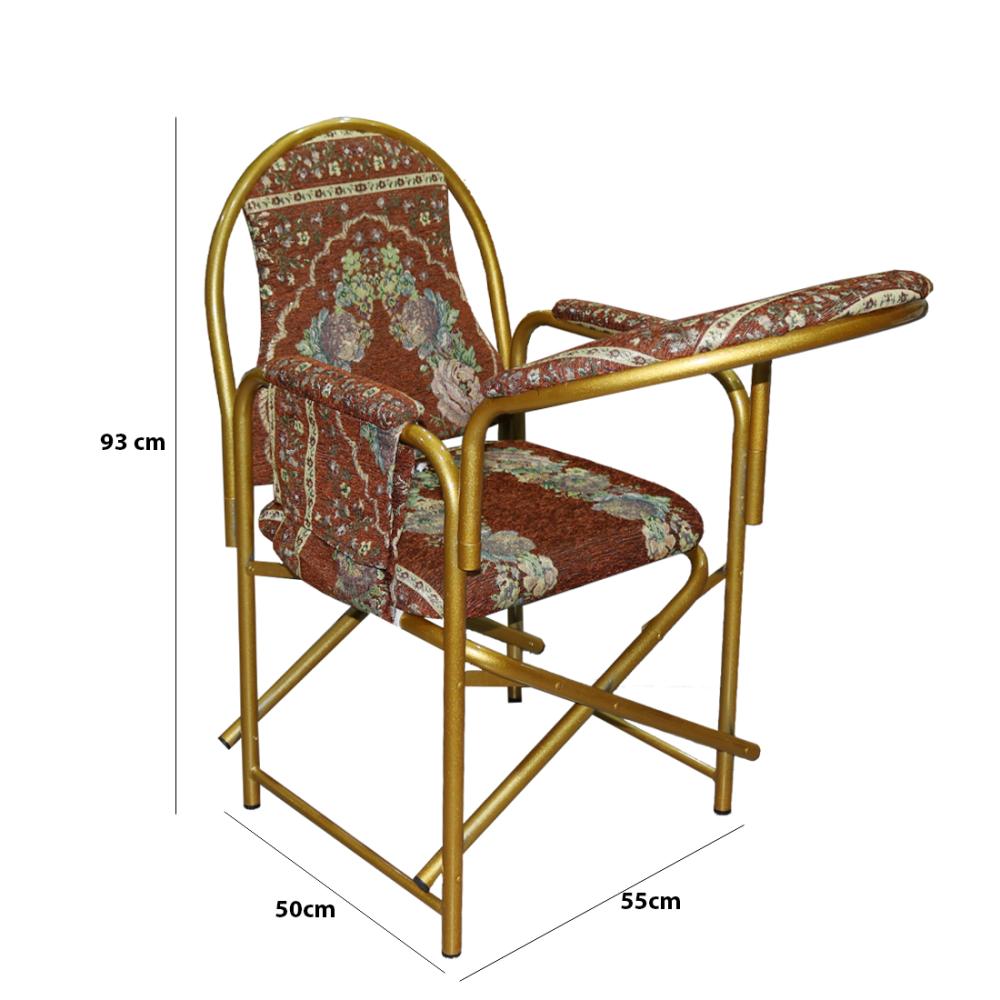 كرسي صلاة قماش بني