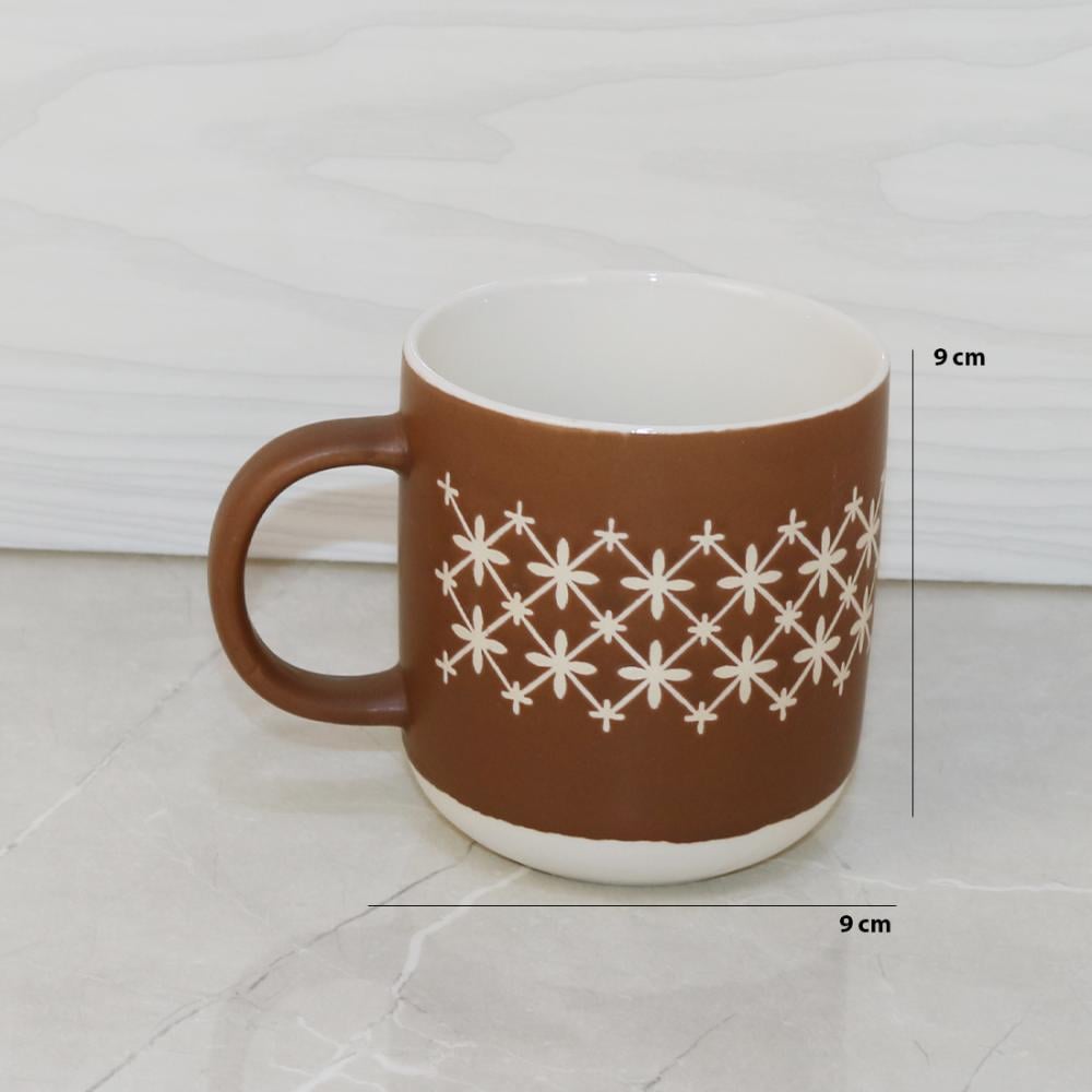 Ceramic mug with handle 350 ml