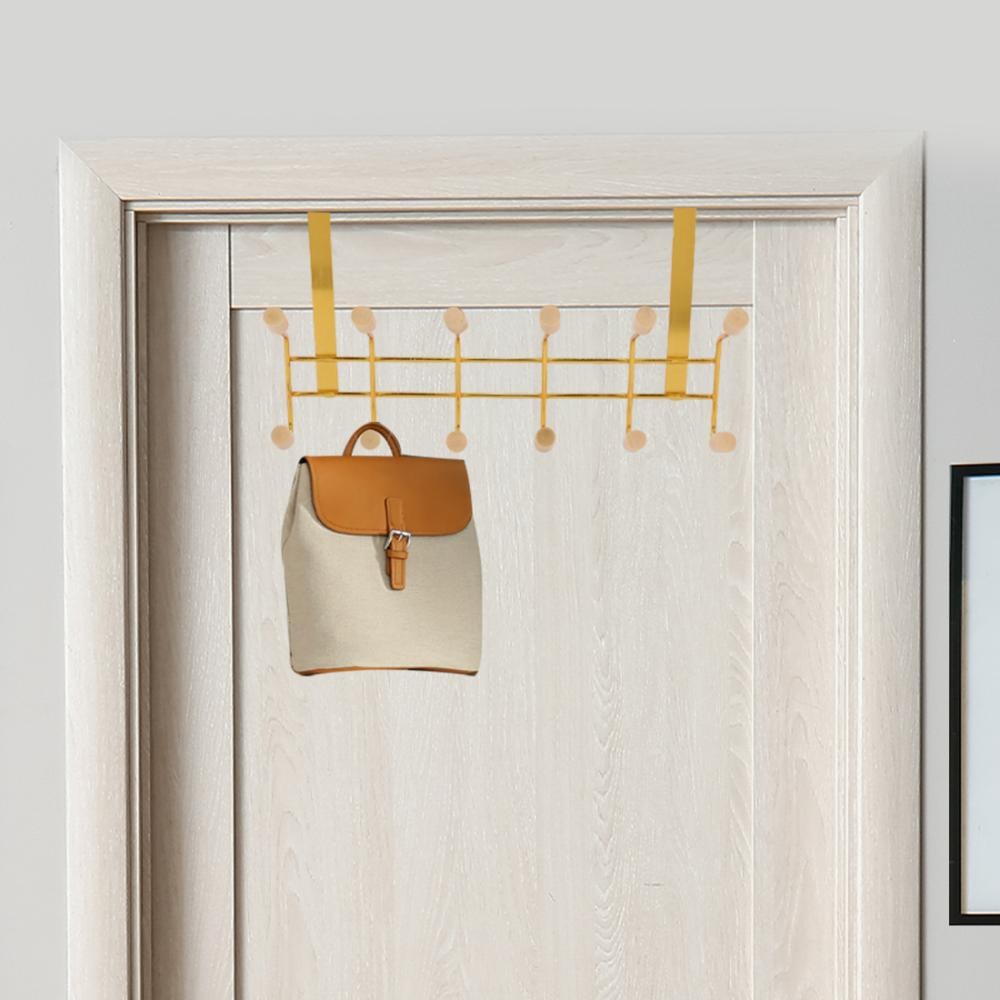 علاق ملابس باب استيل ذهبي 12 شنكل