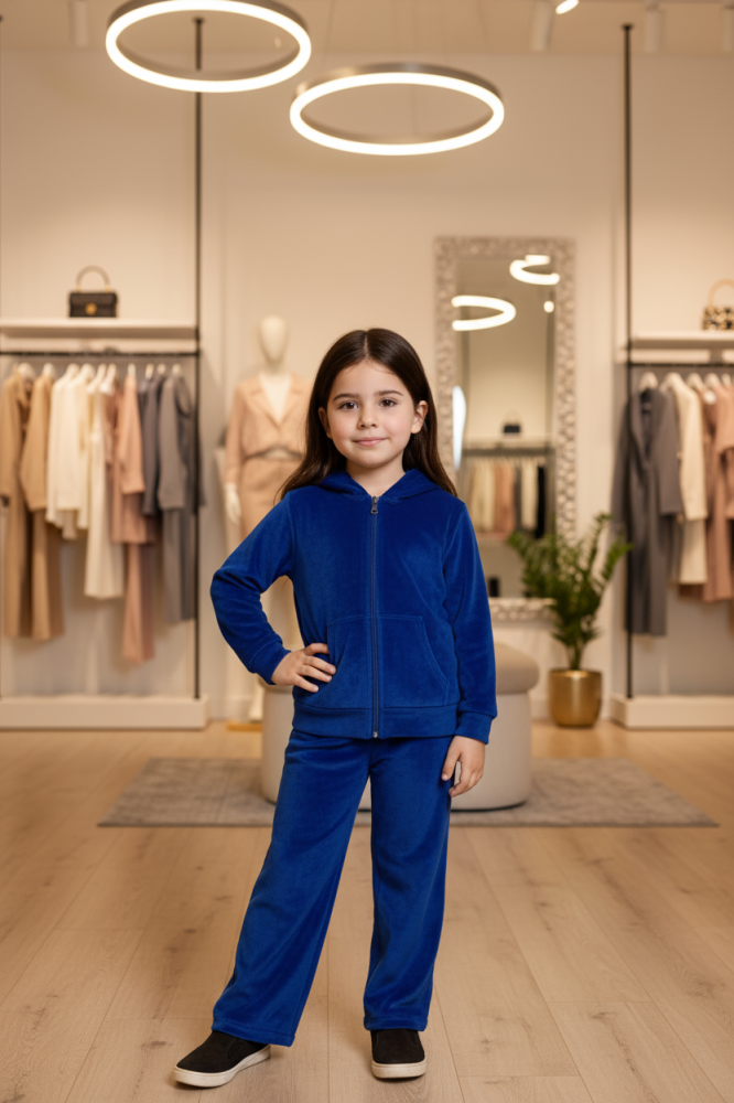 ترنج بناتي قطيفة بثلاث الوان مختلفة