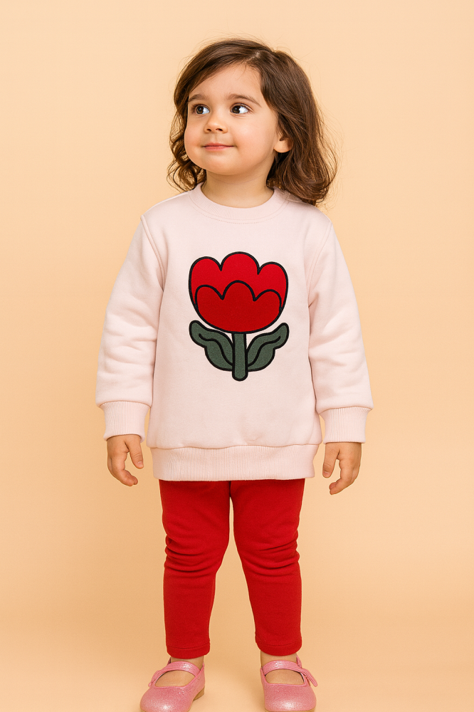 ترنج خروج بناتي شتوي قطني مية بالمية