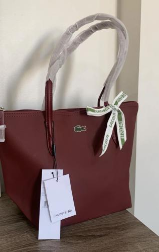 شنطة لاكوست طبق الاصل - عنابي M