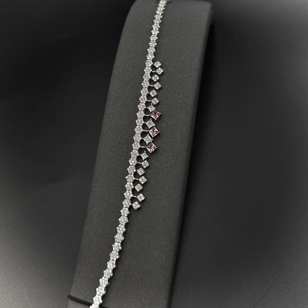 طقم فضة عيار 925 مكون من 4 قطع