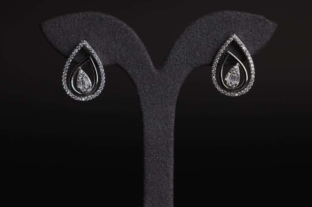 نص طقم مكون من 4 قطع فضة 925