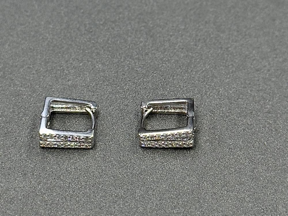 حلق فضة عيار 925