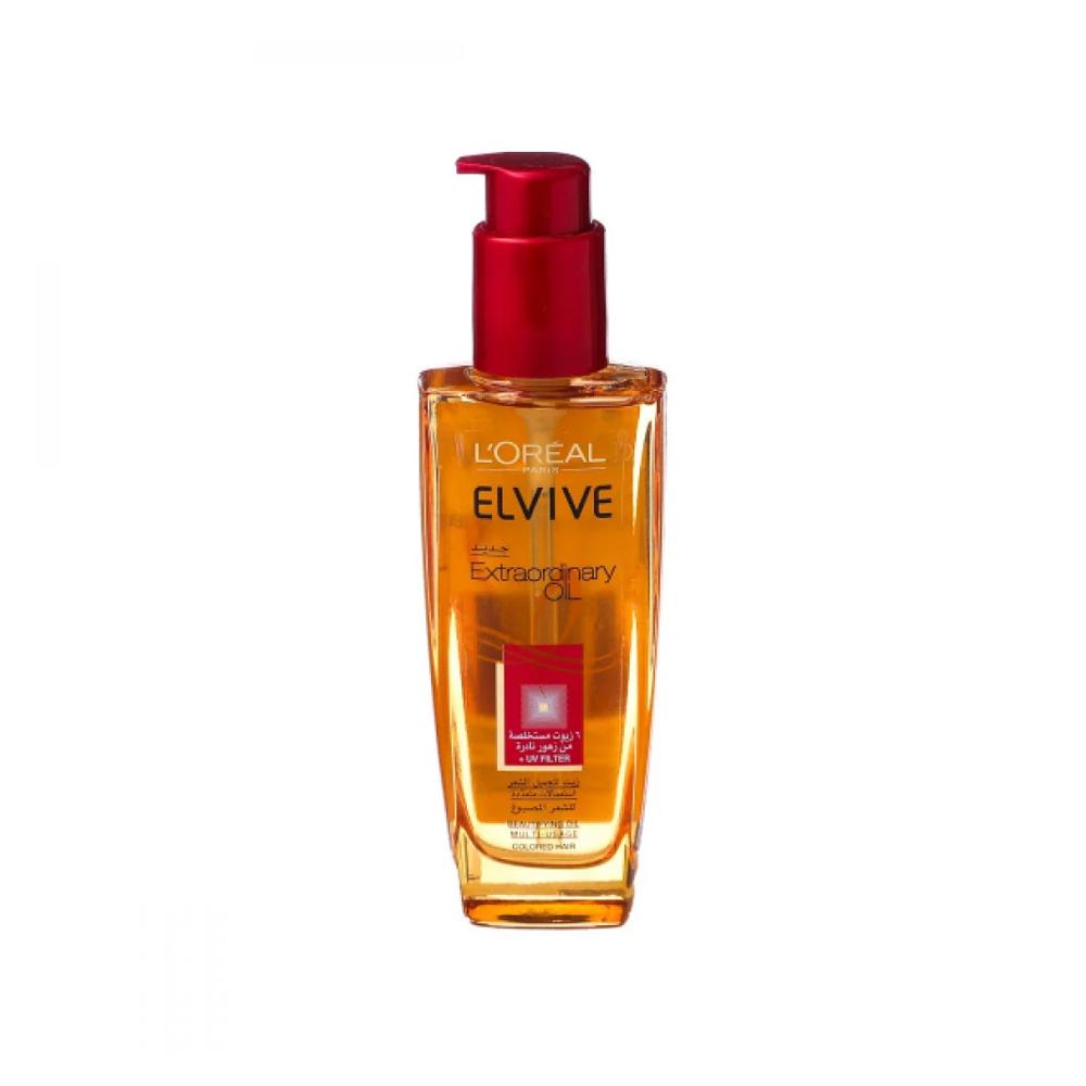 🧴 سيروم لوريال للشعر المصبوغ 100 مل –  Elvive Color Protect | حماية اللون ولمعان يدوم