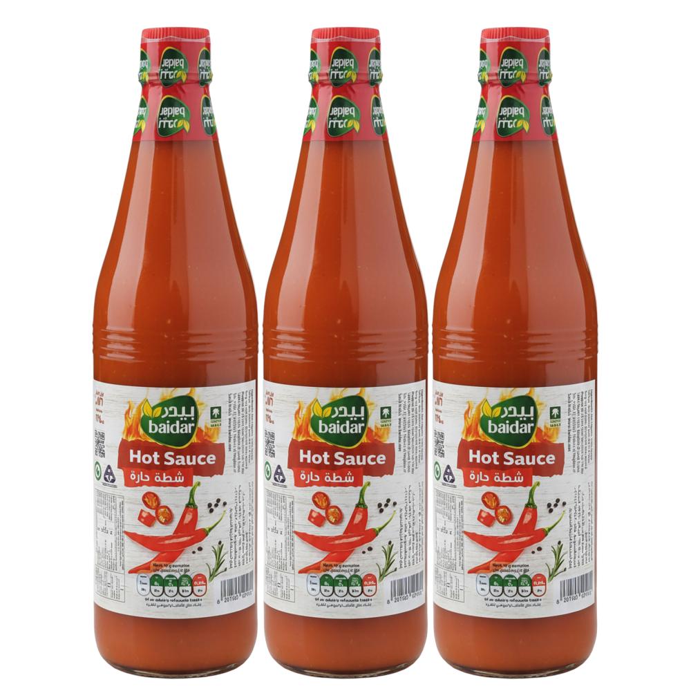 شطة حارة من بيدر – 3 حبات × 176 مل