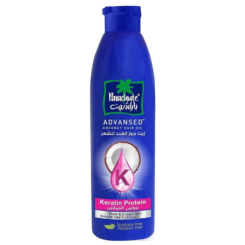زيت جوز الهند وبروتين الكيراتين K للشعر  من باراشوت – 300 مل