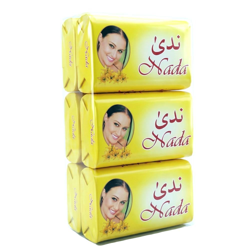 صابون العائلة أصفر من ندى – 6 حبات × 60 جرام