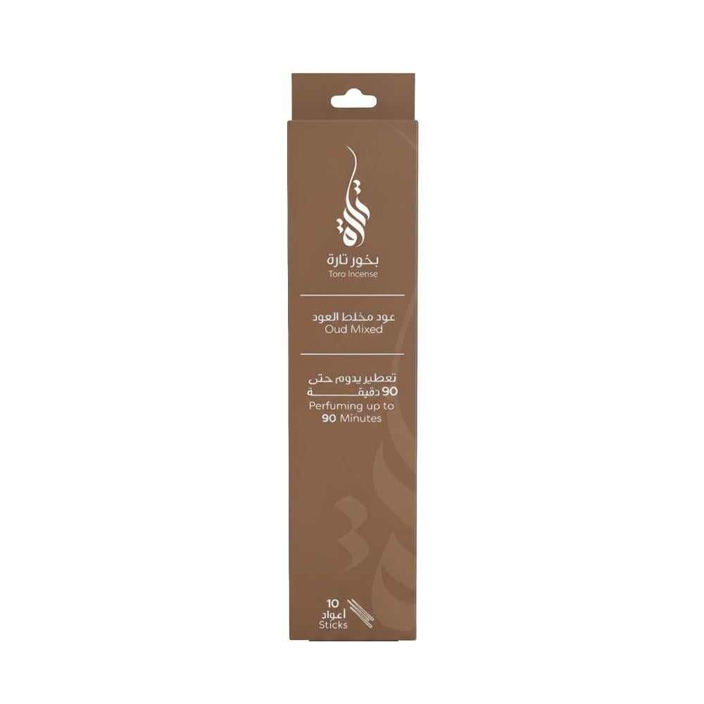 بخور عود مخلط العود من تارة – 10 أعواد