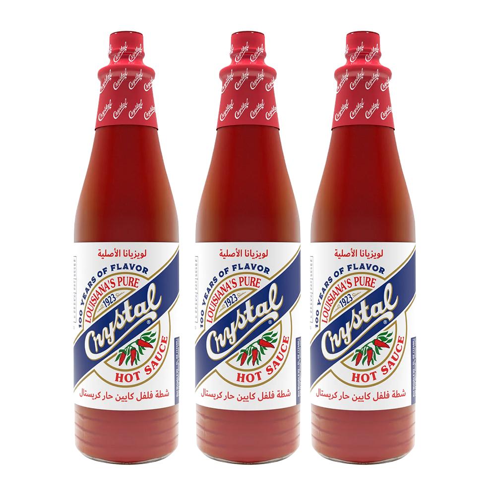 كريستال شطة حارة - 3 حبات × 88 مل