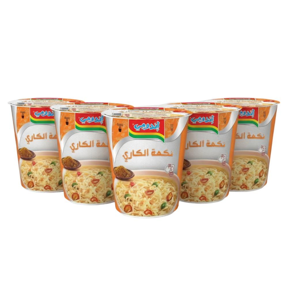 نودلز نكهة الكاري  فورية من إندومي 5 × 60 جم