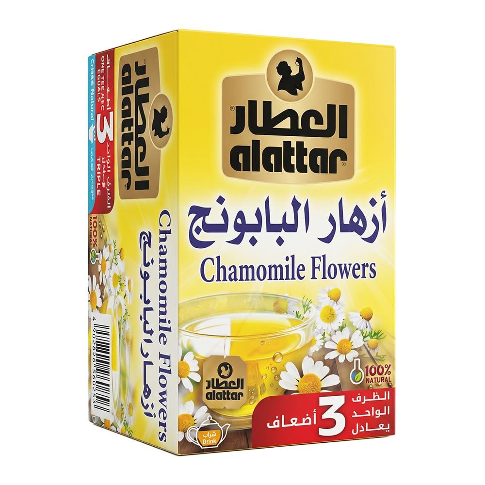 العطار مشروب أزهار البابونج – 1 كرتون × 12 ظرف