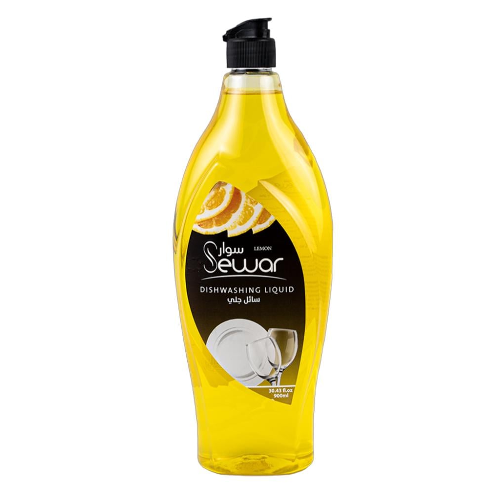 سائل غسيل الصحون ليمون من سوار – 900 مل