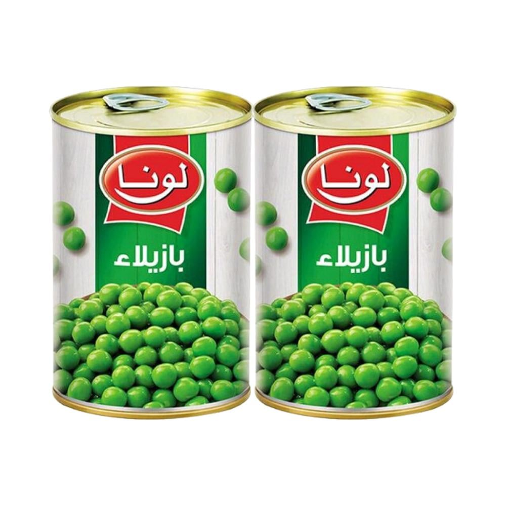 بازيلا خضراء من لونا – 2 × 380 جرام
