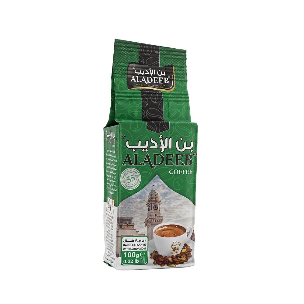 الأديب قهوة تركية مع هيل – 100 جرام