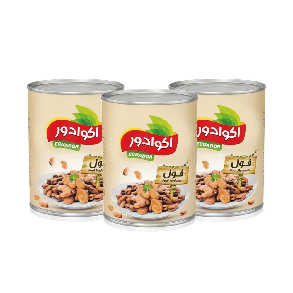 اكوادور فول مدمس – 3 حبات × 400 جرام