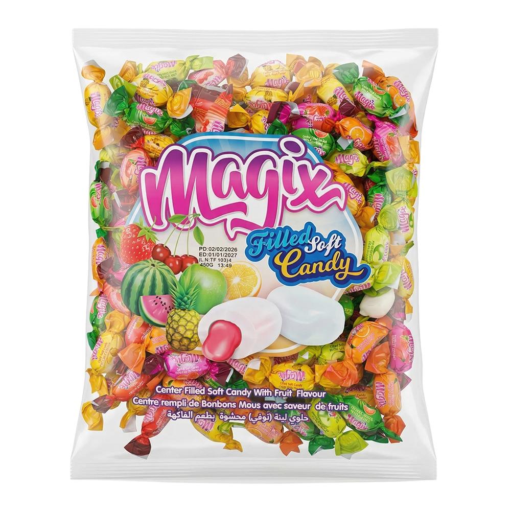 توفي حلوة لينة محشوة بطعم الفواكهة 1 كيس × 650 جرام