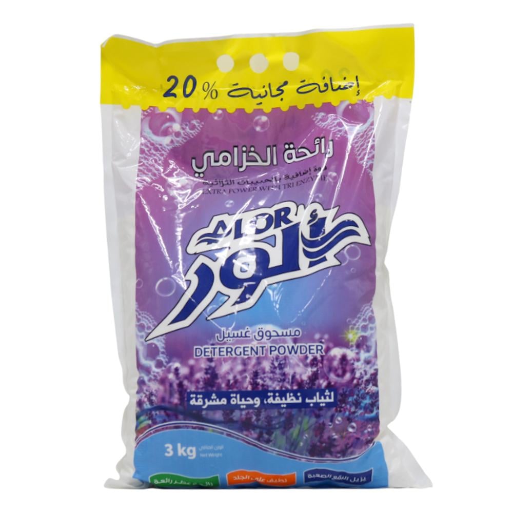 مسحوق غسيل الور رائحة الخزامي | 3 كيلو