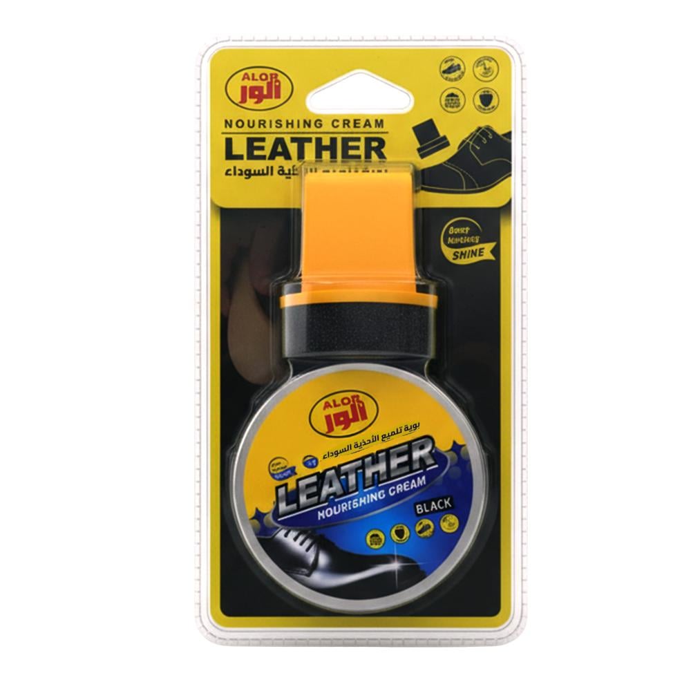 بوية تلميع الأحذية السوداء من الور - AL-10225