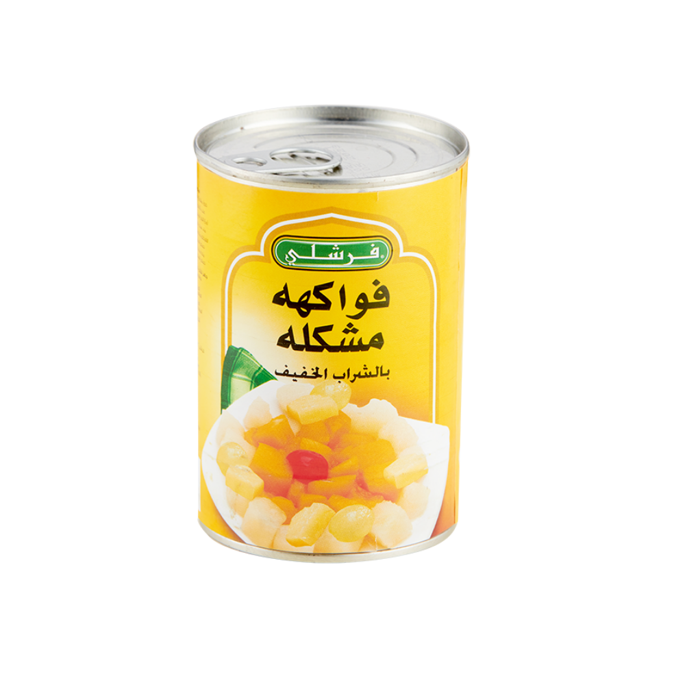 فاكهة مشكلة بالشراب الخفيف من فرشلي – 420 جرام