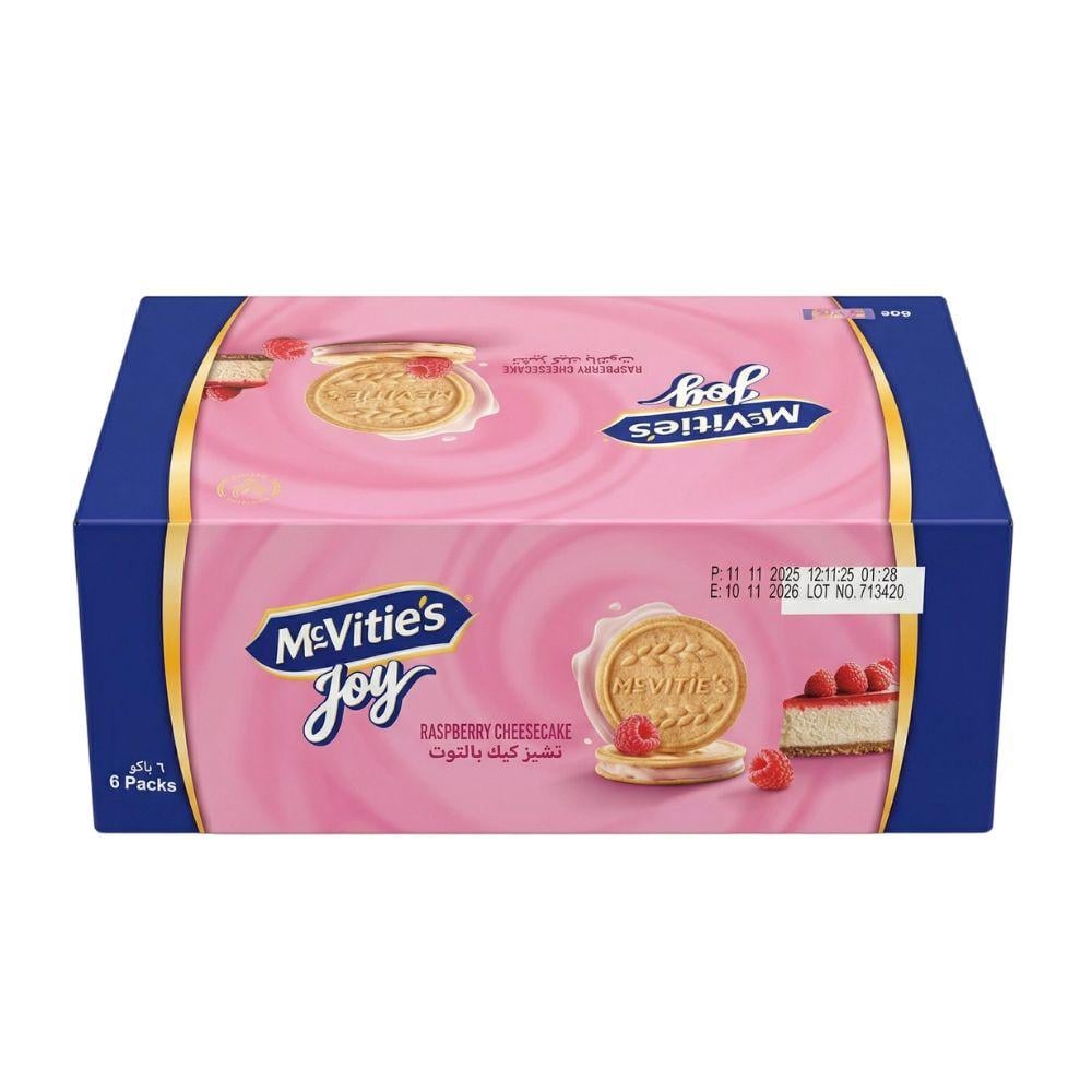 ماكفيتيز بسكويت تشيز كيك بالتوت – 1 كرتون × 6 حبات