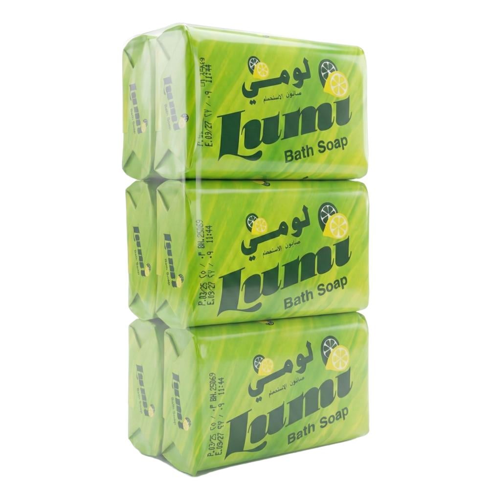 صابون الاستحمام من لومي – 6 حبات × 60 جرام