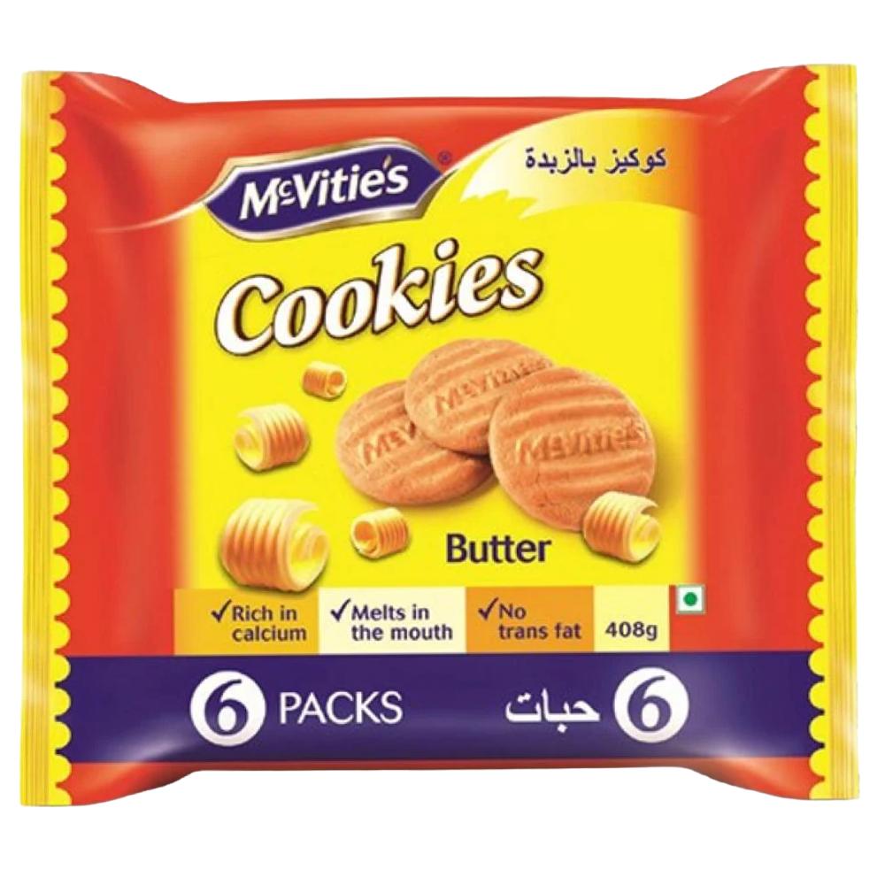 كوكيز بالزبدة من ماكفيتيز - 1 كيس × 6 حبات