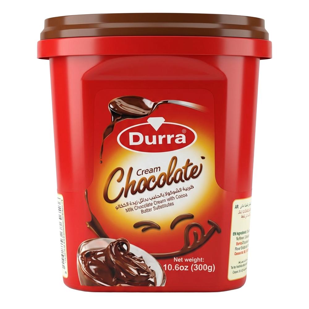 كريمة الشوكولاتة  بالحليب من درة – 300 جرام